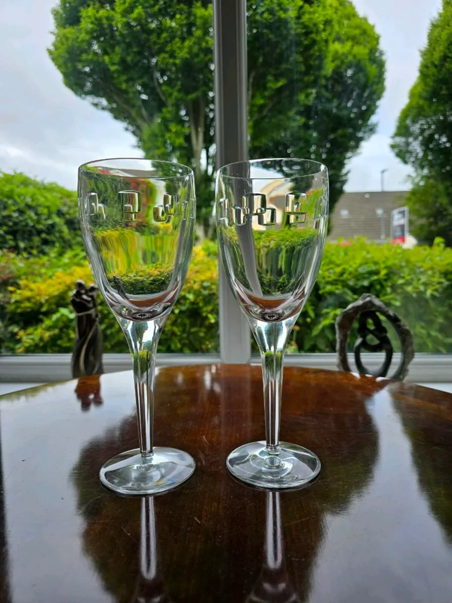 John Rocha Wine & Whiskey Glasses - Image 2