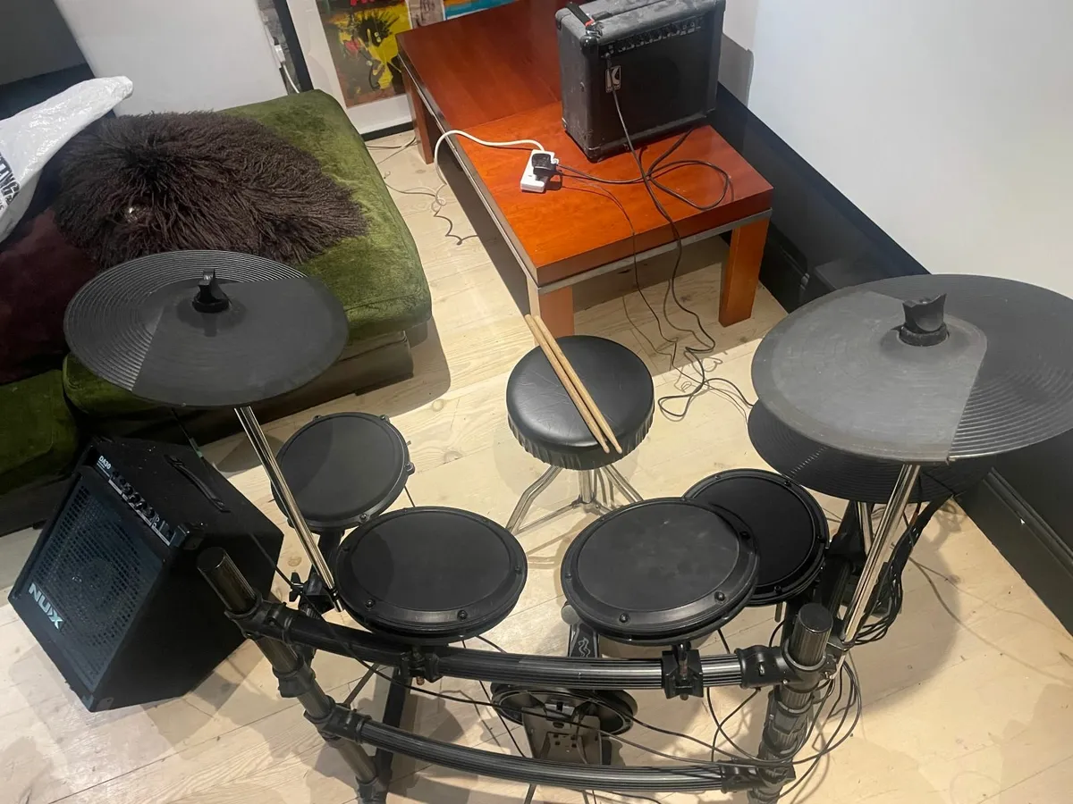 Electronic drum kit- Millennium MPS 400 + NUX DA30 - Image 4