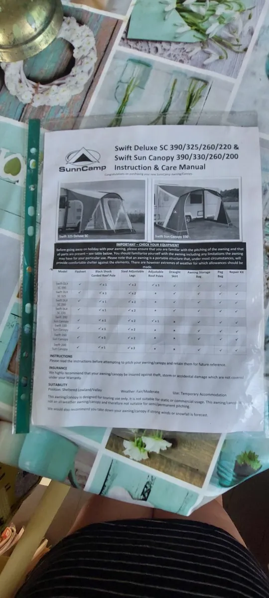 SunCamp Caravan Awning - Image 1