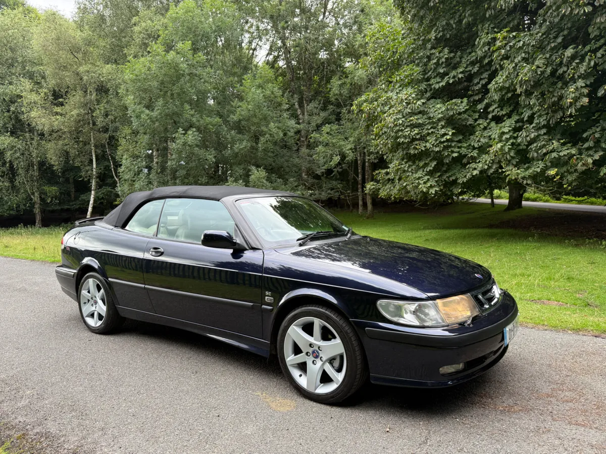 Saab 9-3 2001 Convertible One Owner - Image 1