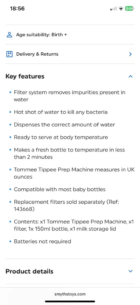 Tommee Tippee Perfect Prep Machine - Image 2