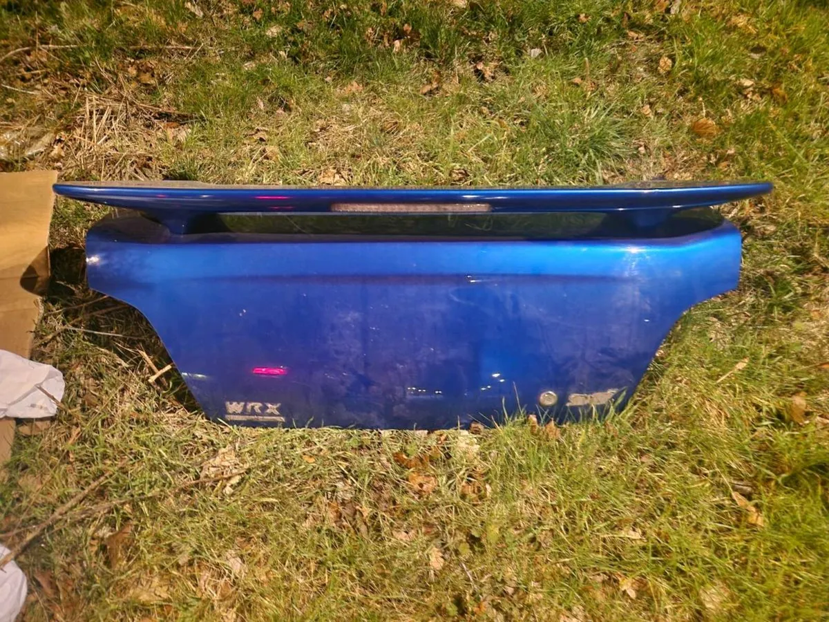 Subaru impreza exhaust system and jdm boot - Image 4