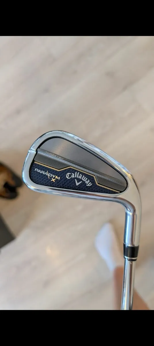 Callaway Paradym X Mens Irons 5-SW (RH) (Stiff) - Image 1