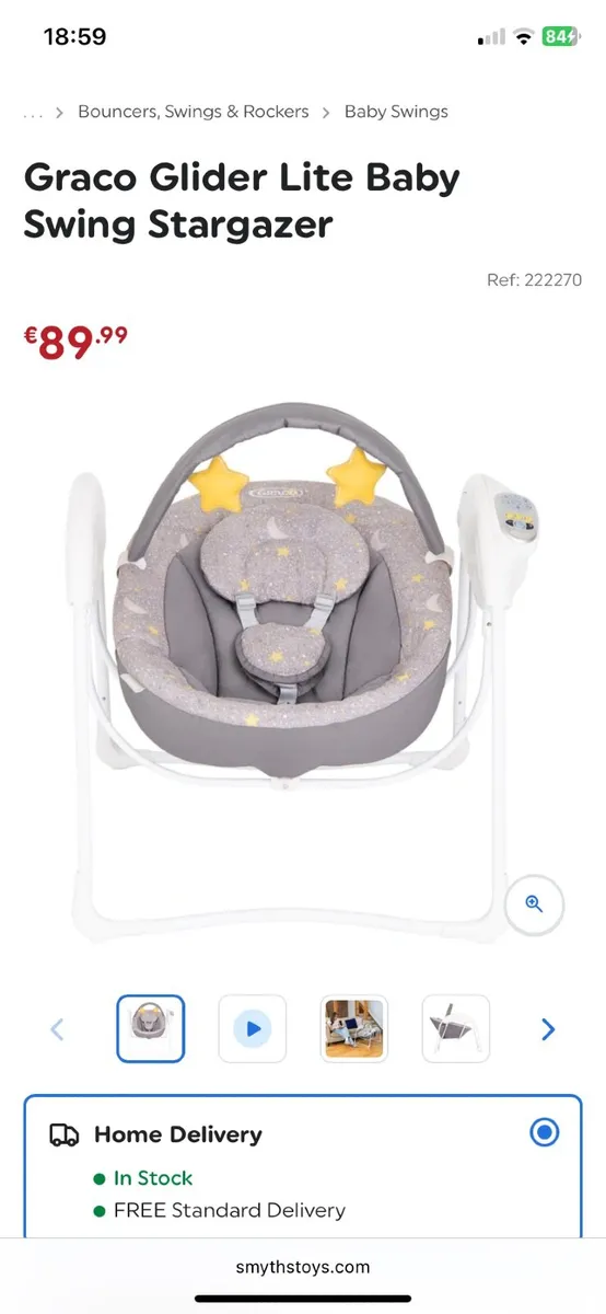 Graco Baby Swing - Image 1