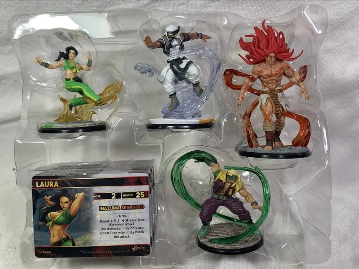 Street Fighter Miniatures SF 5 Character Pack - Image 1