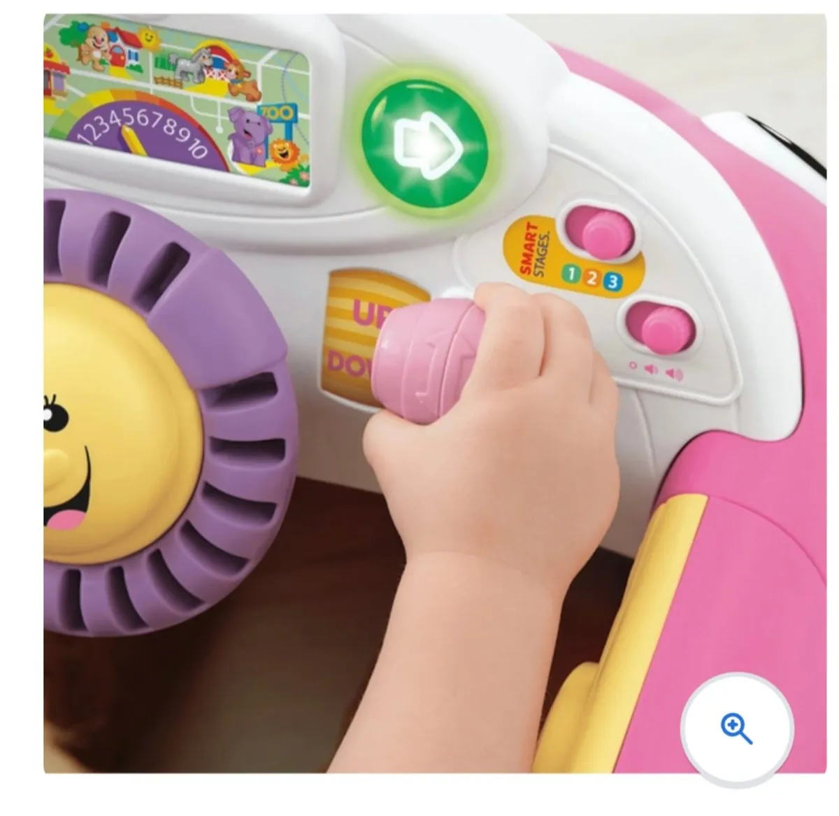 Fisher price laugh run and learn crawl around car - Image 2