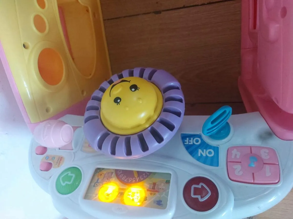 Fisher price laugh run and learn crawl around car - Image 3