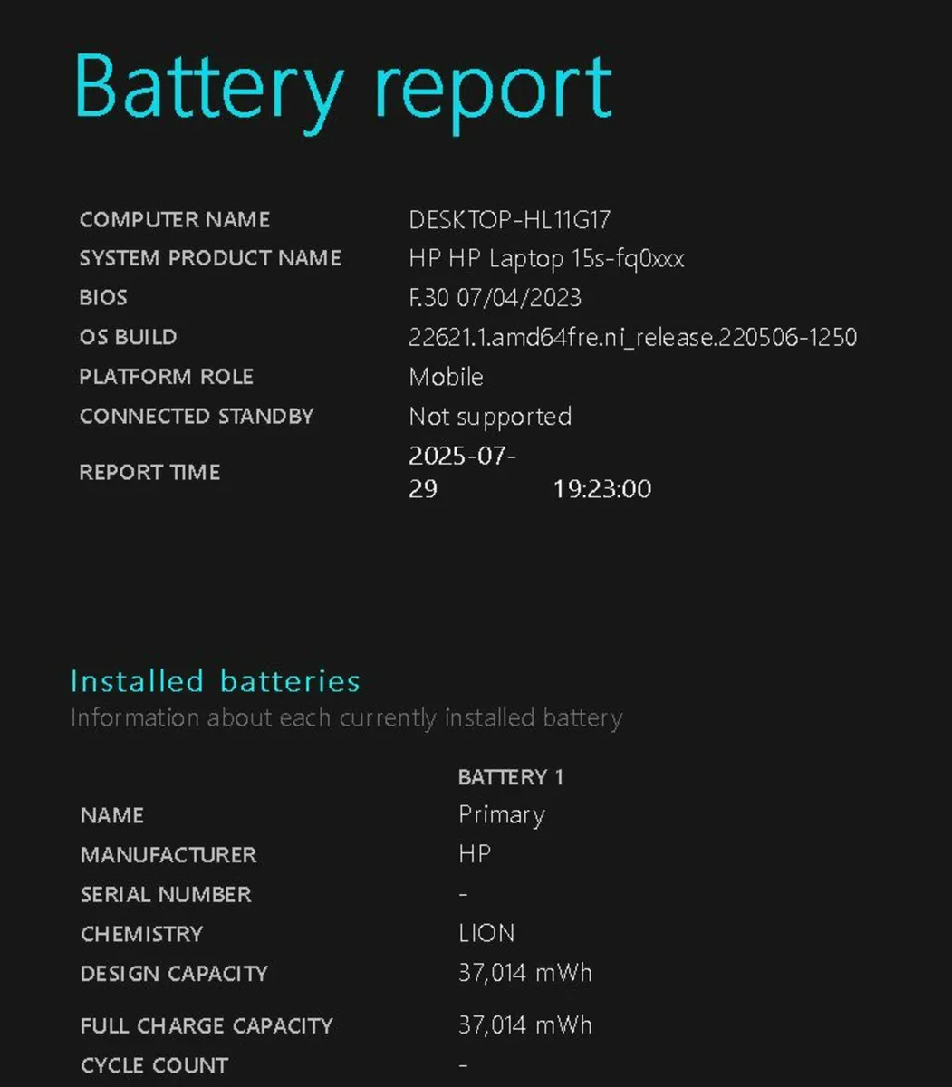 HP Laptop - Image 3