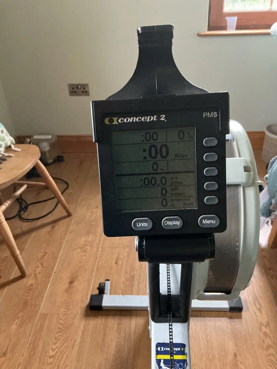 Concept 2 model D rower with PM5 Monitor - Image 4