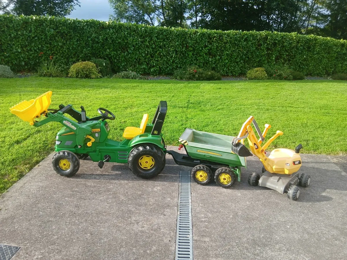 Rolly tractor and digger - Image 4