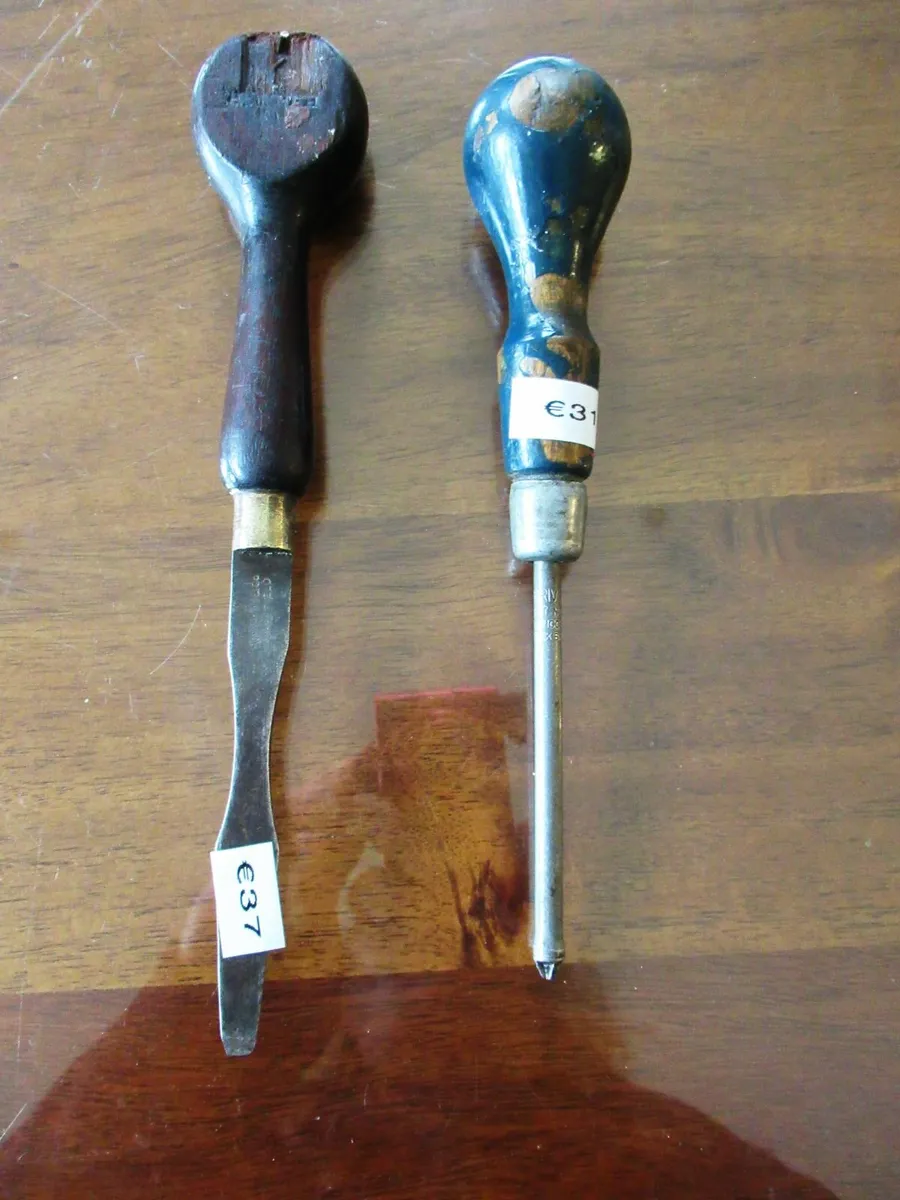 tools antique turnscrew screwdriver carpenter - Image 2