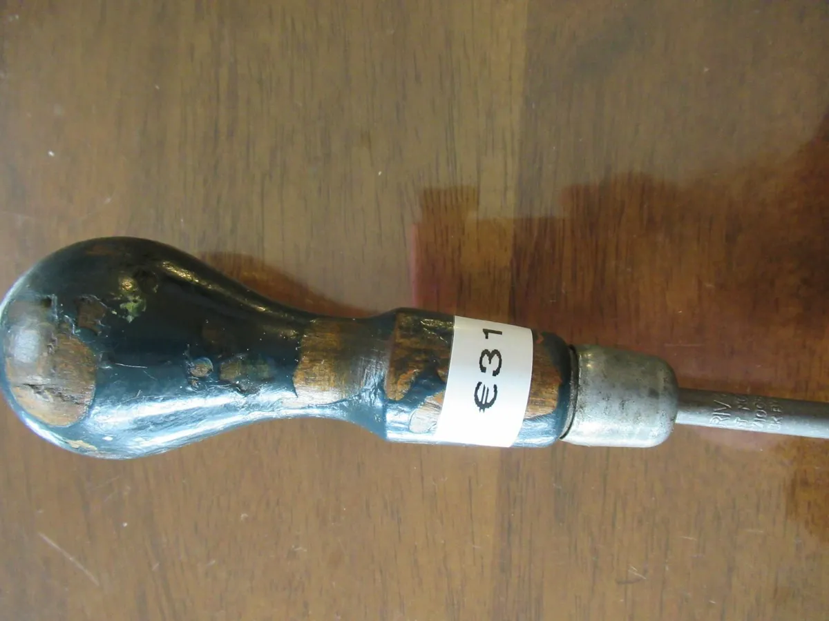 tools antique turnscrew screwdriver carpenter - Image 3
