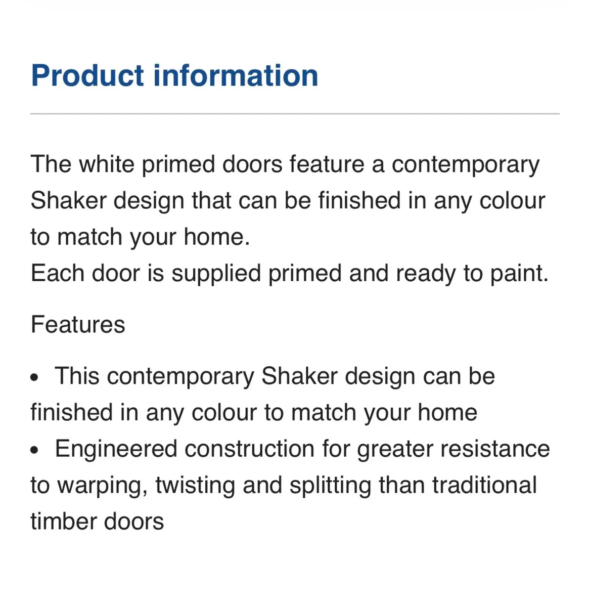Brand new interior doors x 7 - Image 2