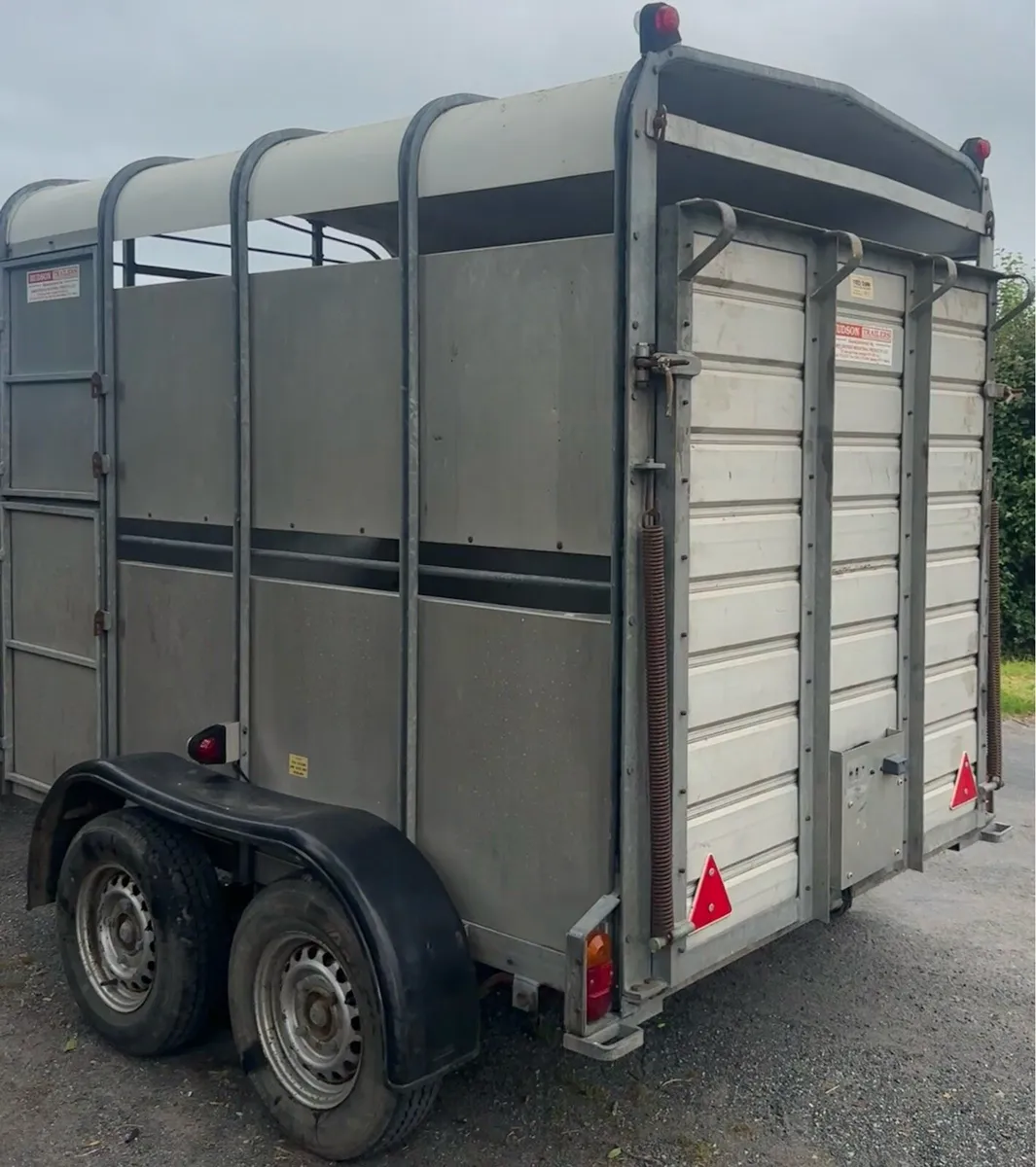 8 x 5 Hudson Cattle Trailer - Image 3