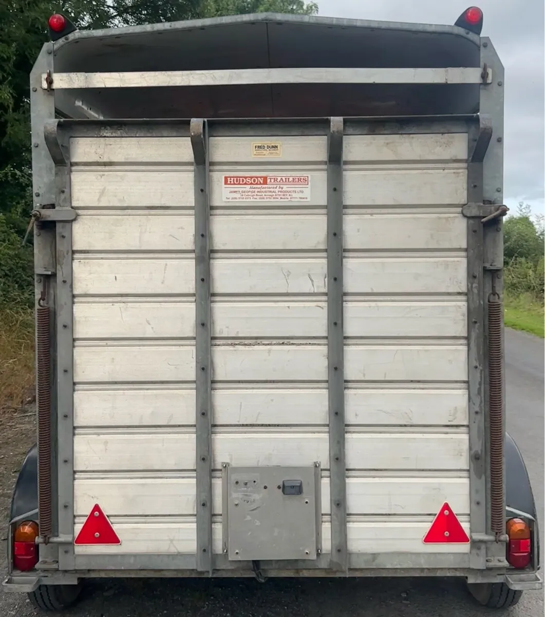 8 x 5 Hudson Cattle Trailer - Image 4