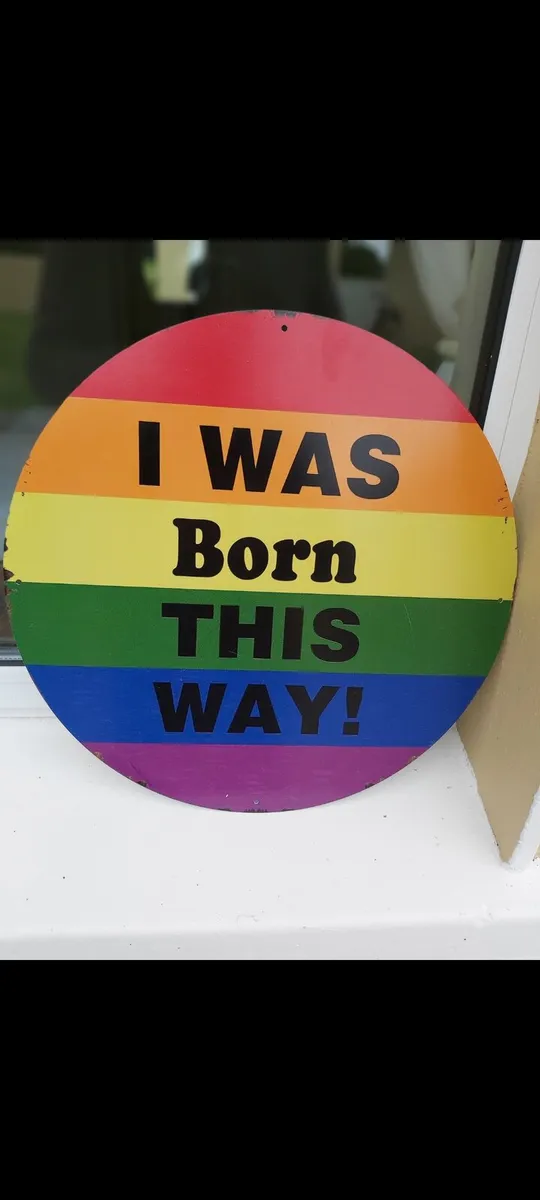 This way metal sign