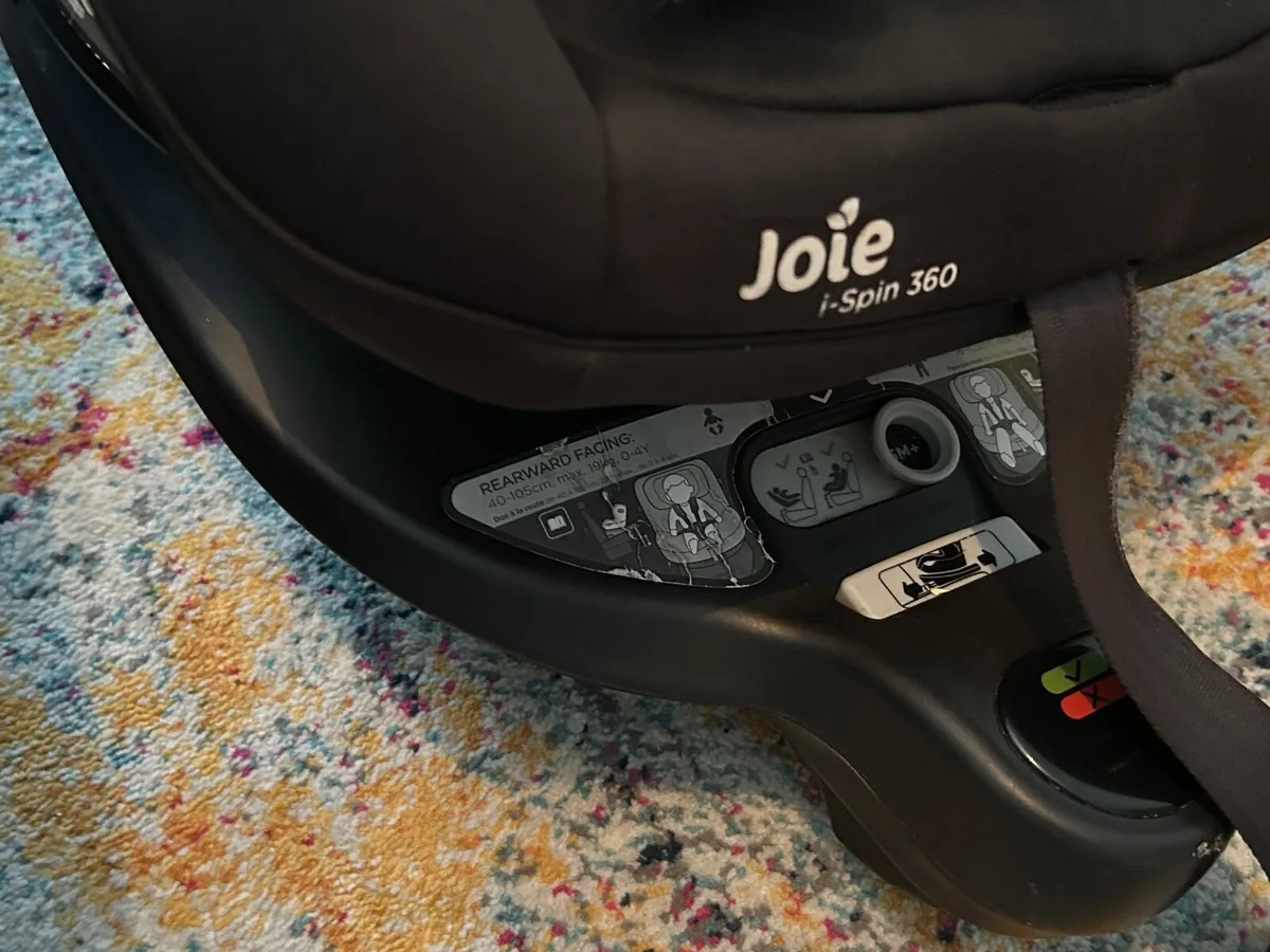 2xJoie I spin 360 Car Seats(Will Sell Separately ) - Image 2