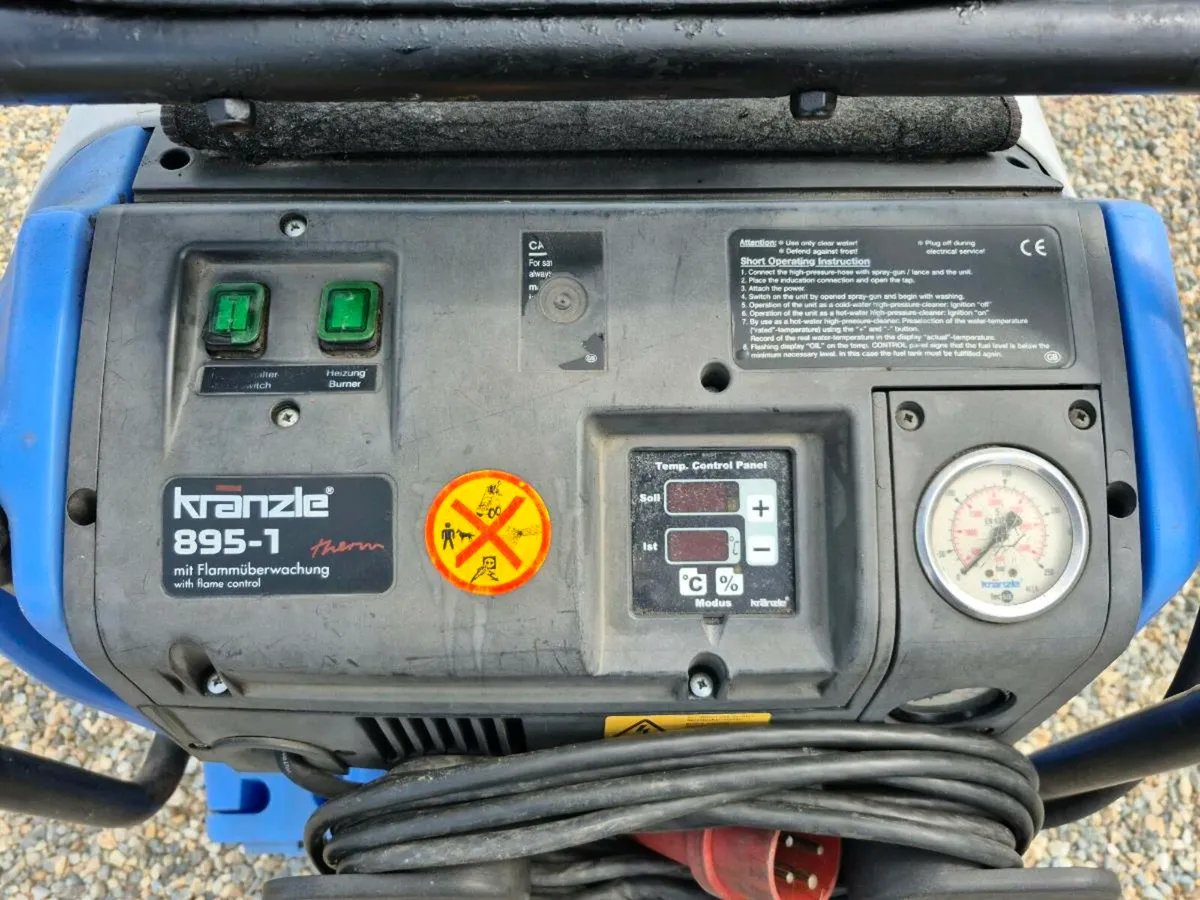 KRANZEL 895-1 THERM PRESSURE WASHER - Image 4