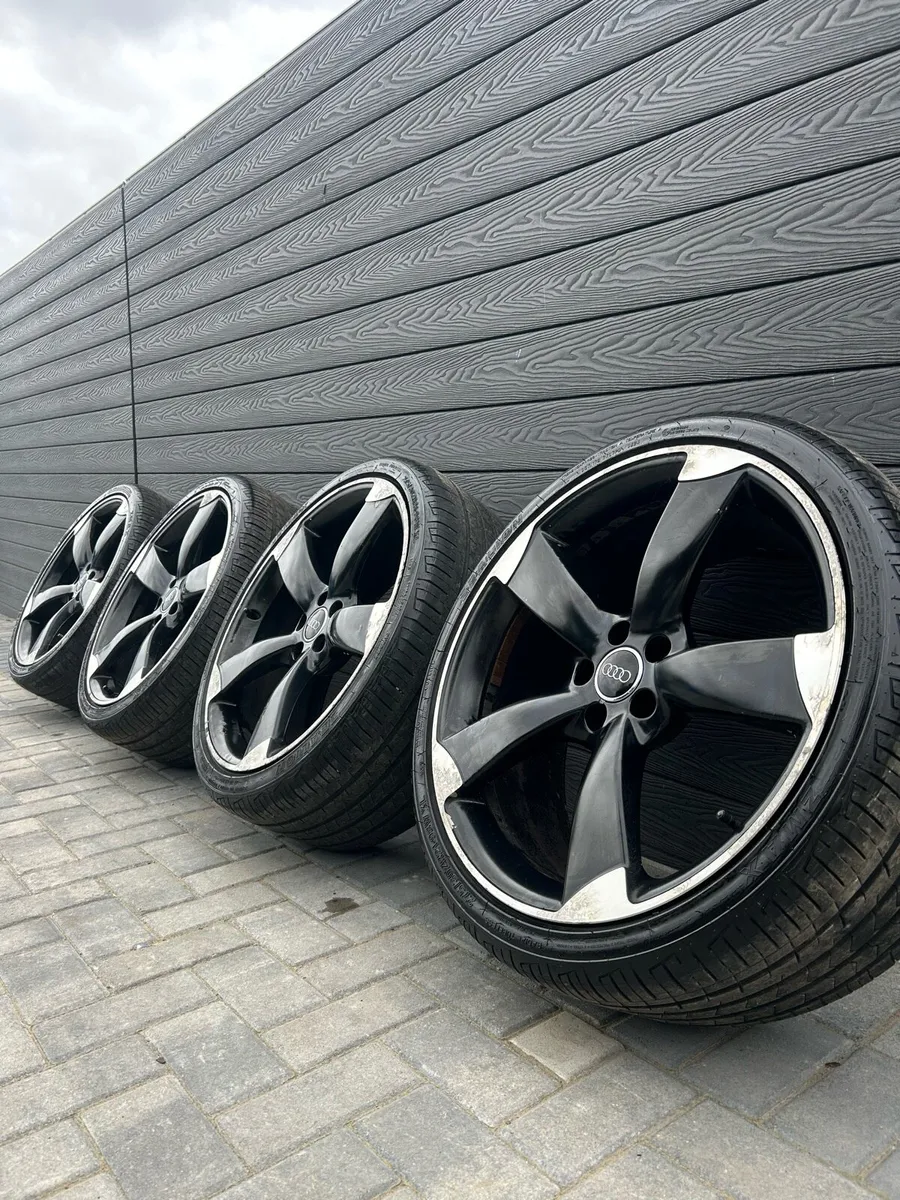 21” AUDI TTRS ALLOY WHEELS & TYRES - Image 1