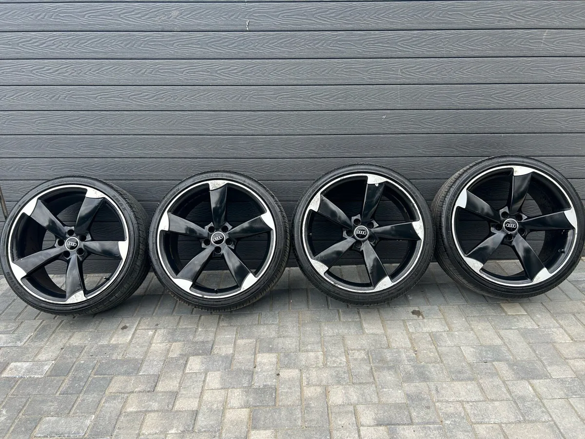 21” AUDI TTRS ALLOY WHEELS & TYRES - Image 2