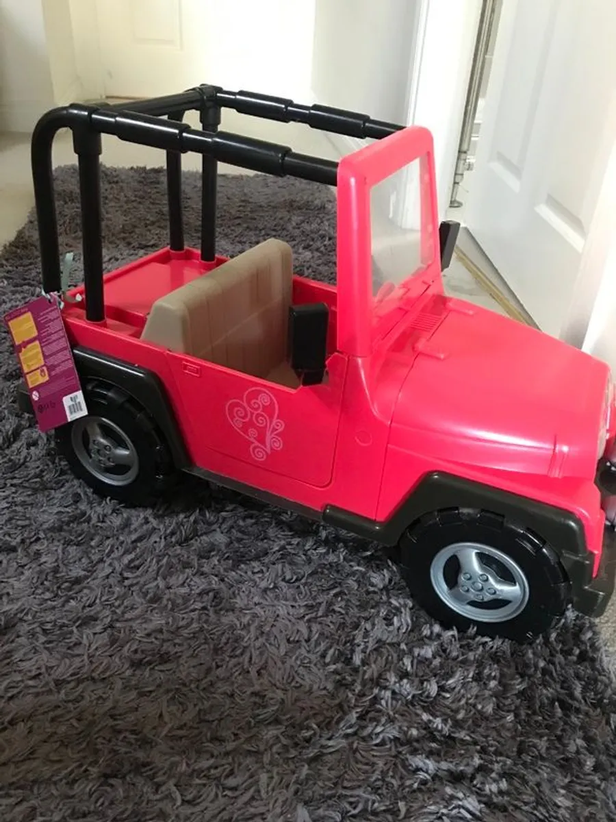 Our Generation Doll and Jeep - Image 3