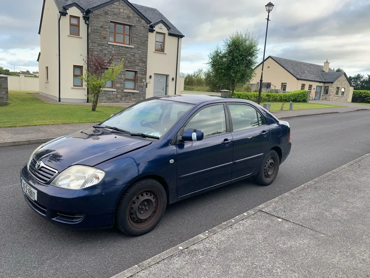 2005 Toyota Corolla 1.4 Petrol NCT And Tax - Image 3