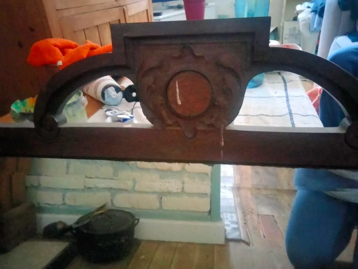 Old beval Mirror - Image 3