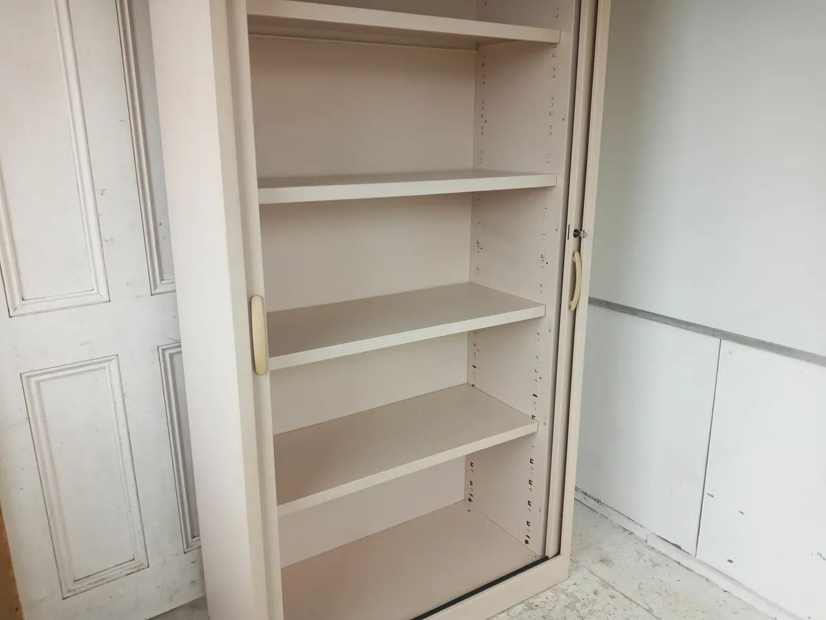 Delivery - Large Storage Cabinet with Lock - Image 3