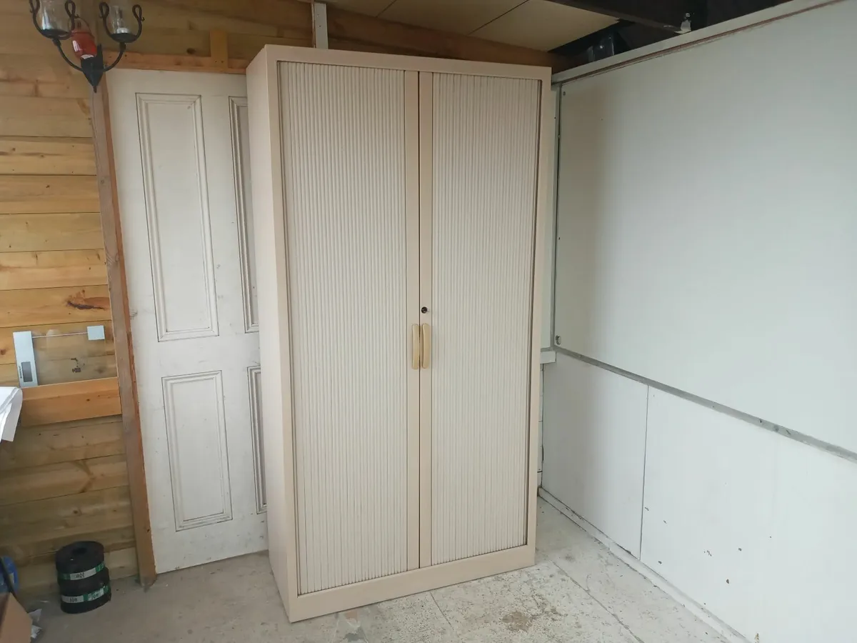 Delivery - Large Storage Cabinet with Lock - Image 1