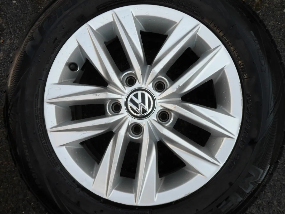 15' VW CADDY VAN ALLOY WHEELS & XL TYRES