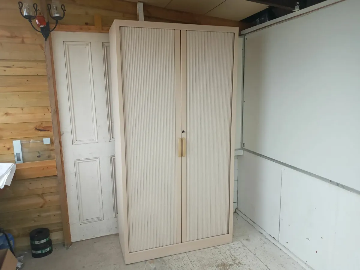 Delivery - Large Storage Cabinet with Lock - Image 1
