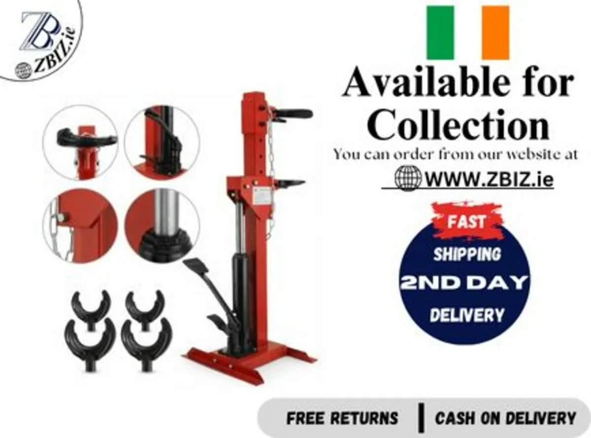 Hydraulic Spring Compressor Tool 1 Ton Heavy - Image 1