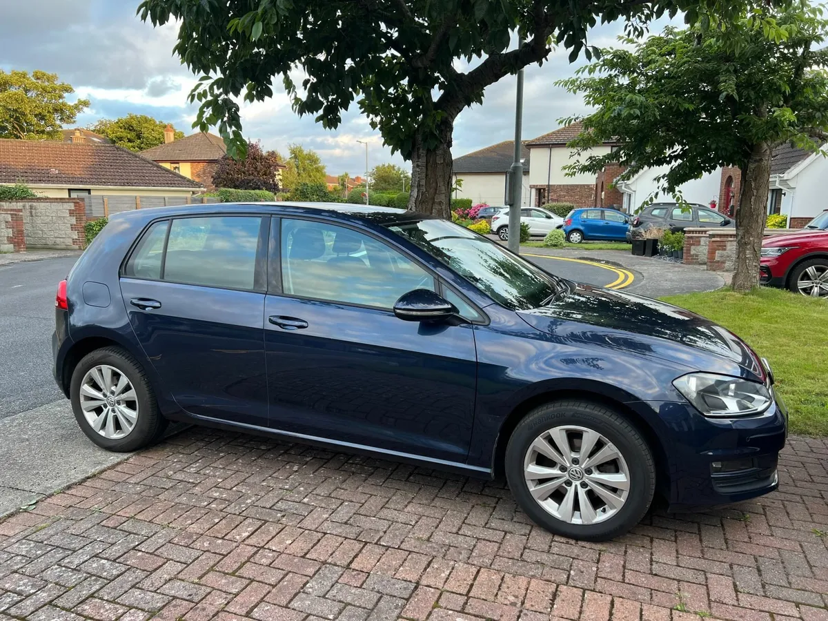 Blue 2015 Volkswagen Golf - Single Owner - Image 1