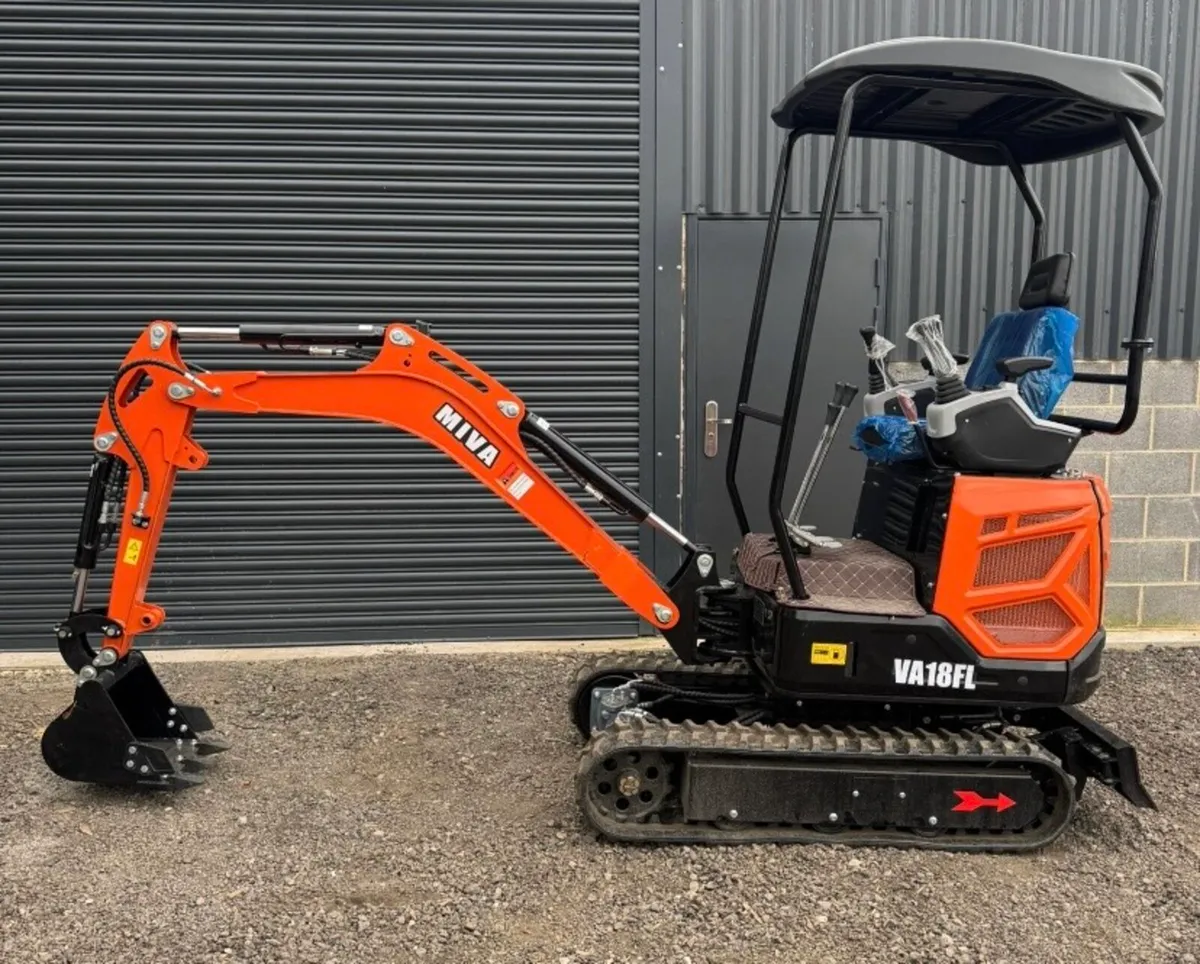 Miva unused mini digger 1.5 Ton . - Image 1