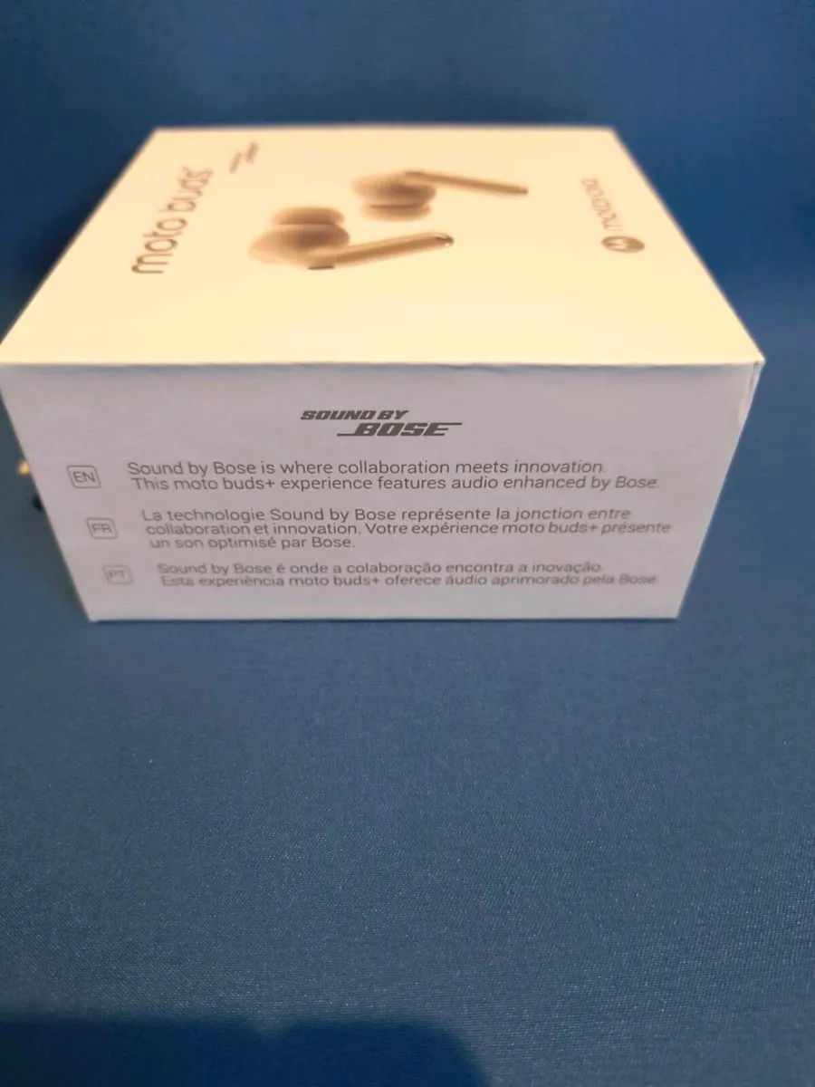 Moto Buds+ Sound by Bose Brand New & Sealed - Image 2