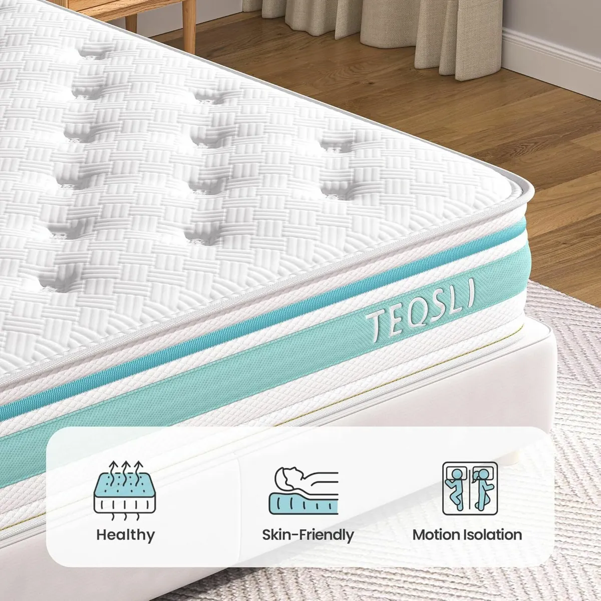 Small Double Mattress, Memory Foam 120x190x25cm - Image 1