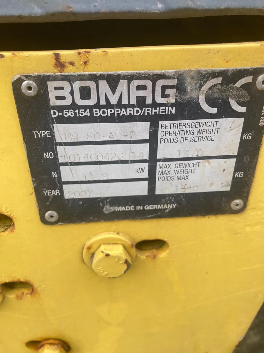 Bomag 80 Roller & Breaker - Image 4