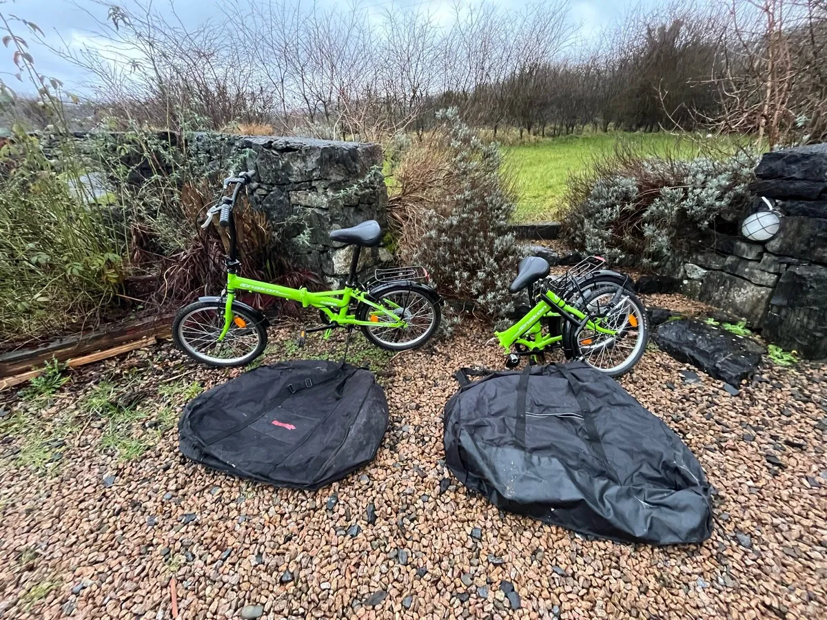 *1 remainjng* 2 Folding Bikes - Image 1