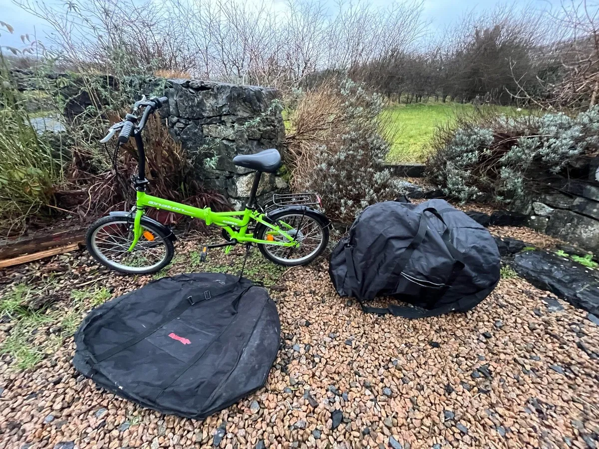*1 remainjng* 2 Folding Bikes - Image 2