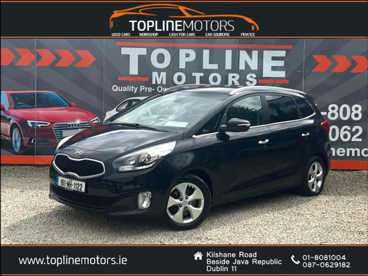 Kia Carens  7 Seater//new Nct//serviced//immacula - Image 1