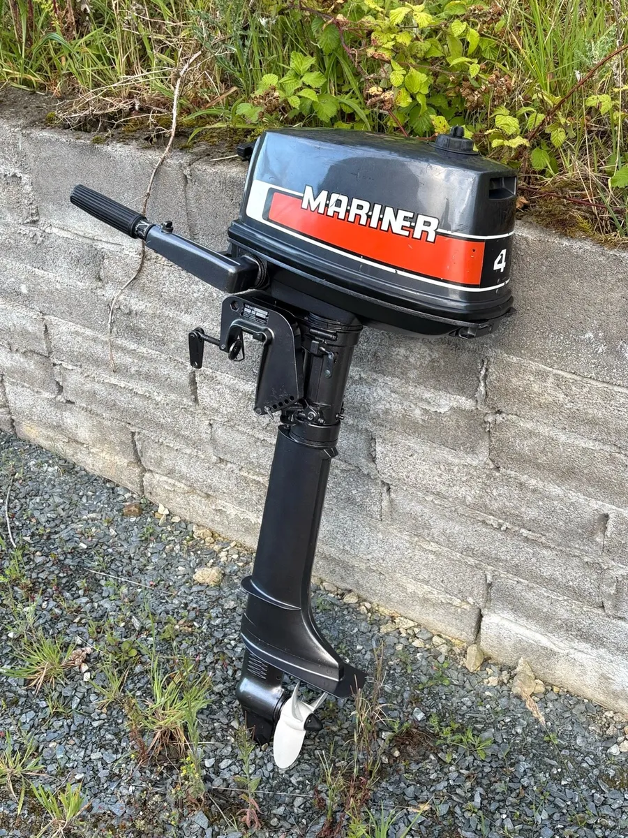 Mariner 4hp outboard - Image 1