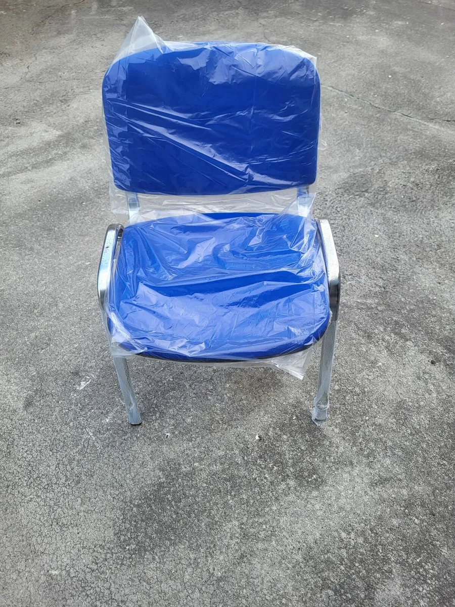 Blue Office Chairs - Image 1