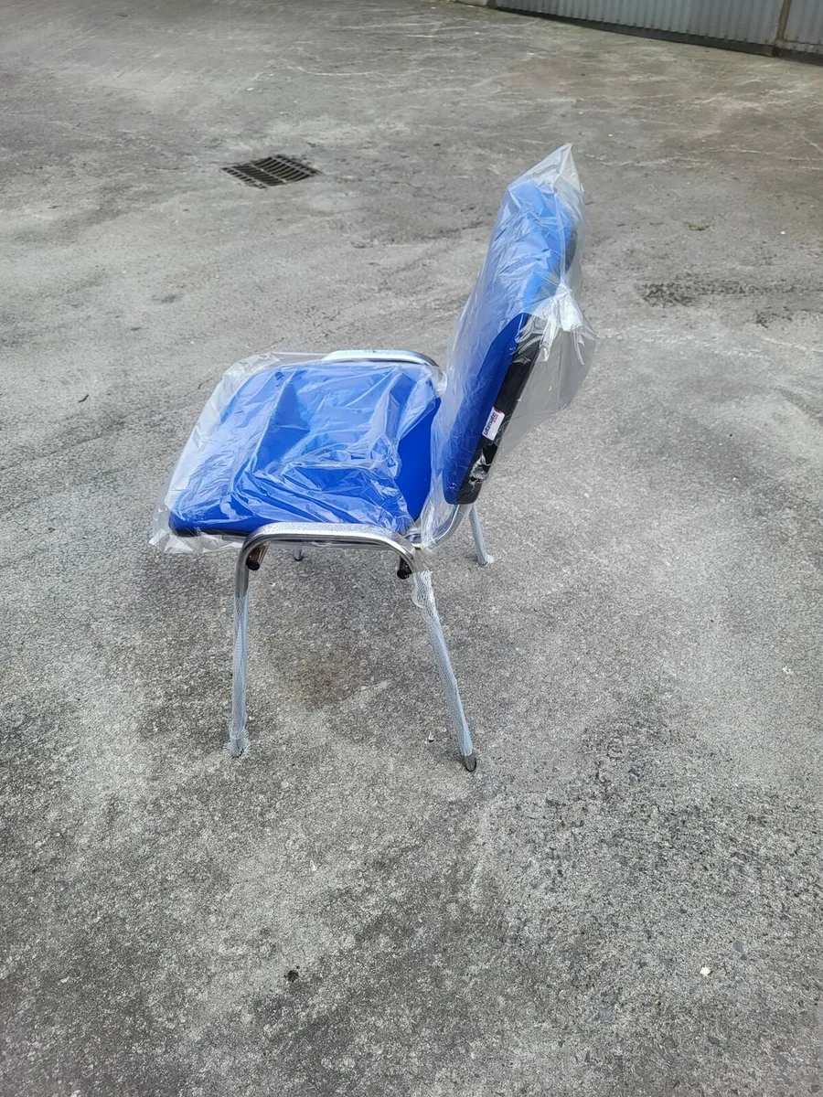 Blue Office Chairs - Image 2