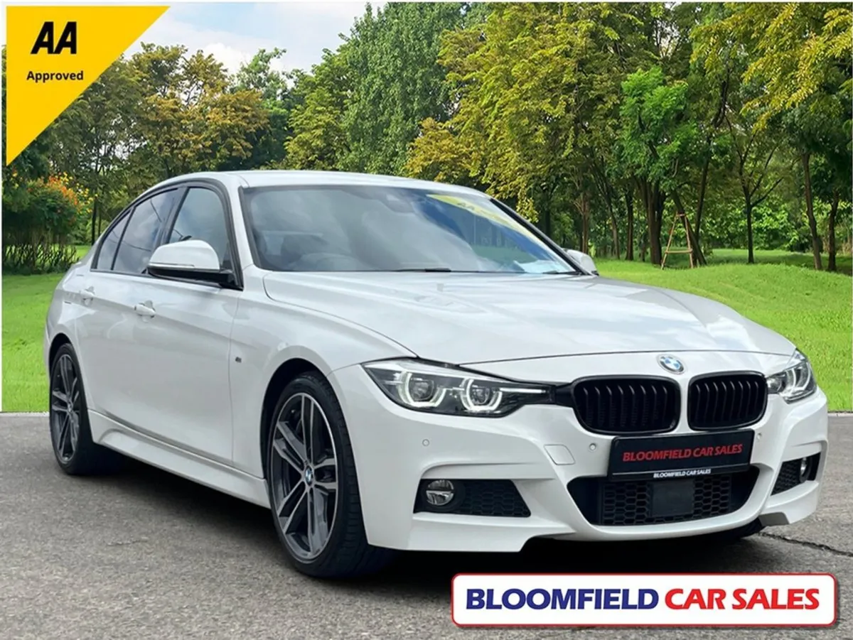 BMW 3 Series 320D F30 M-sport // White Low Mileage - Image 1