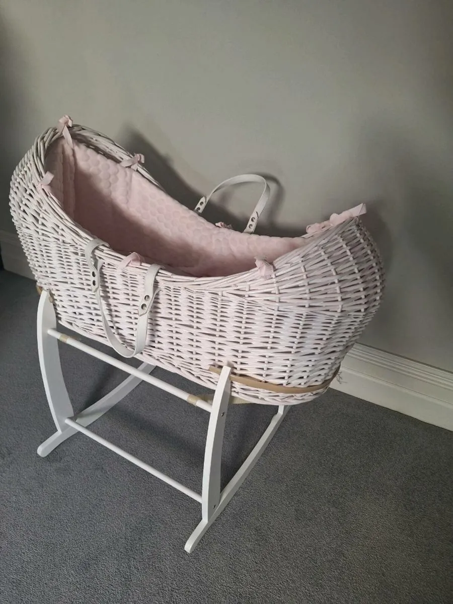 Clair de lune noah pod moses basket - Image 1