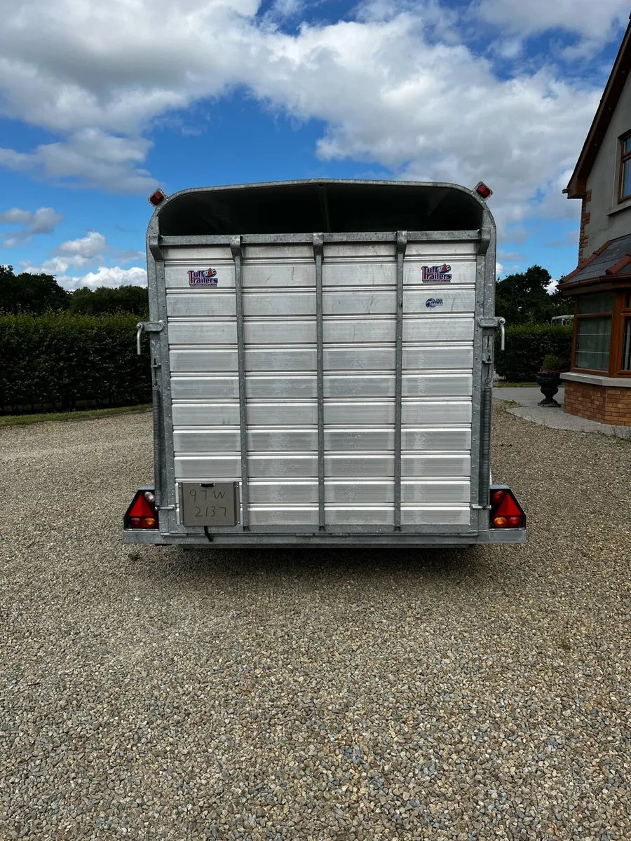 Tuff Mac 12x6 Livestock Trailer AS NEW - Image 3
