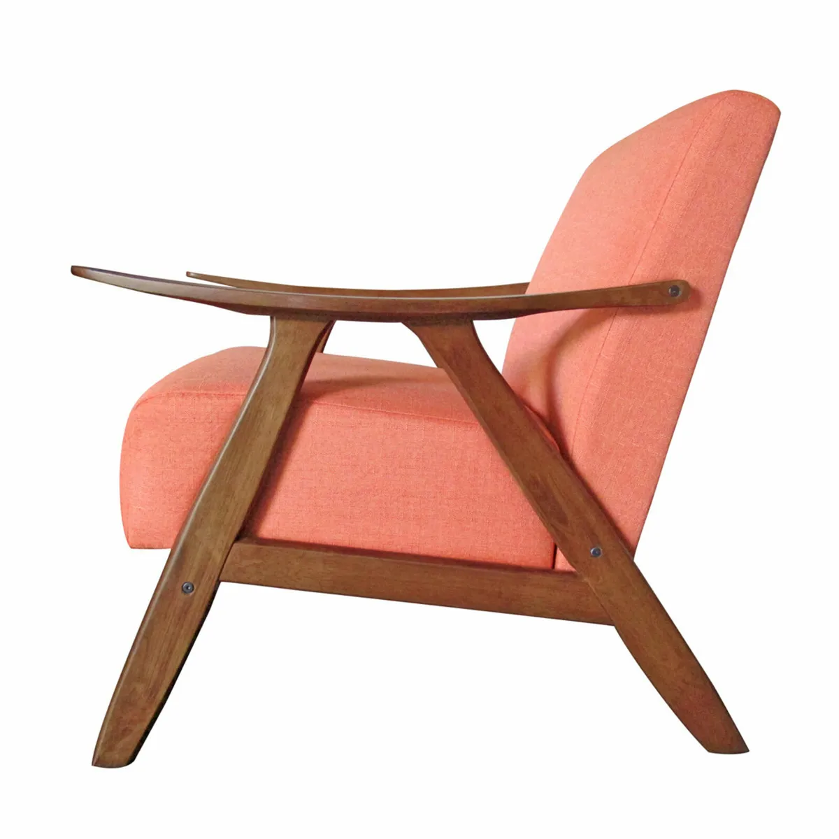 Mercury Row Phinnaeus Armchair (Orange) - Image 4