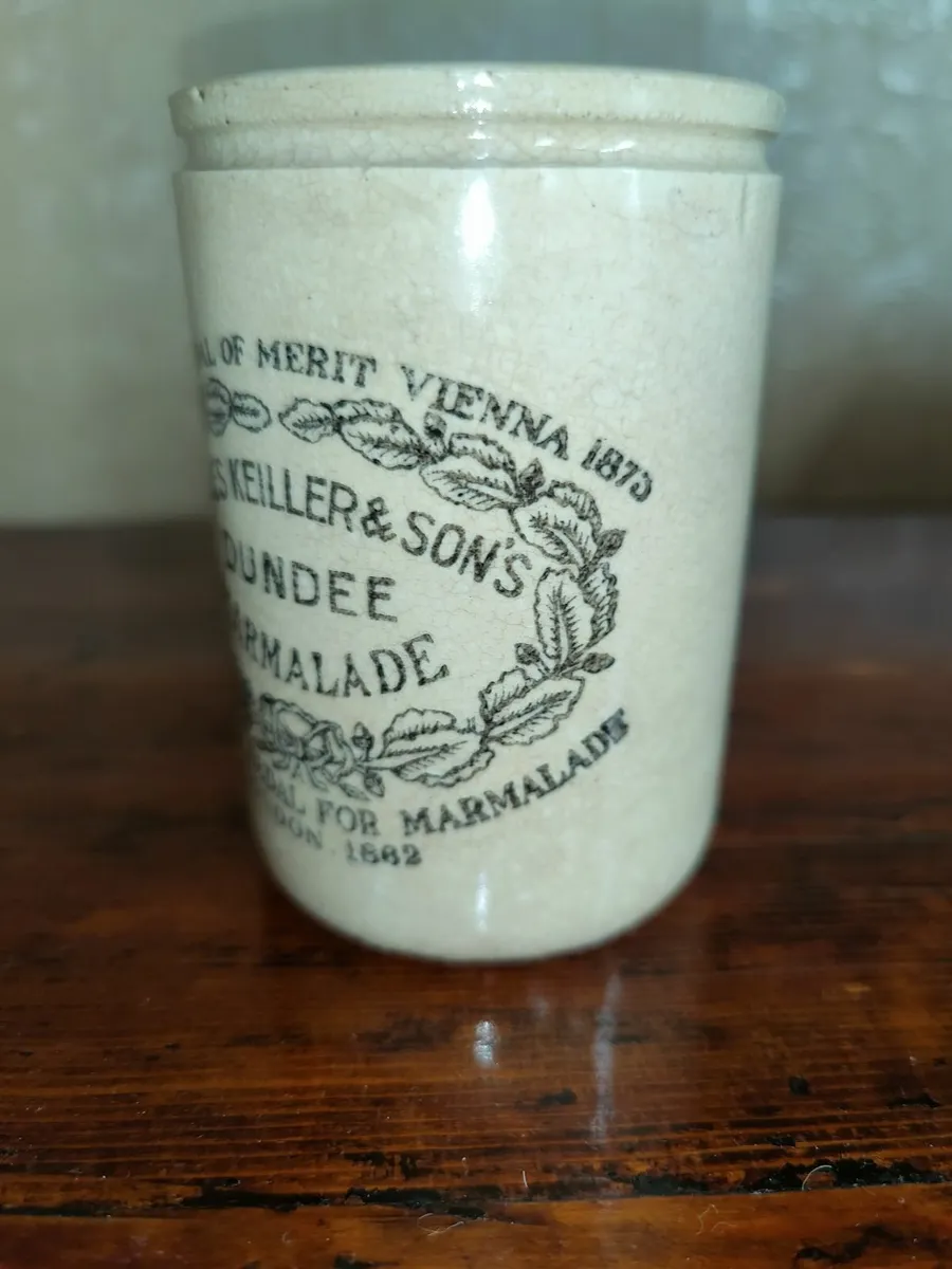 Vintage 19th Century Dundee Marmalade Pot - Image 3
