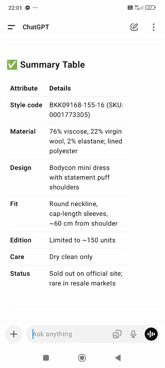 Stunning limited edition Karen Millen dress - Image 3