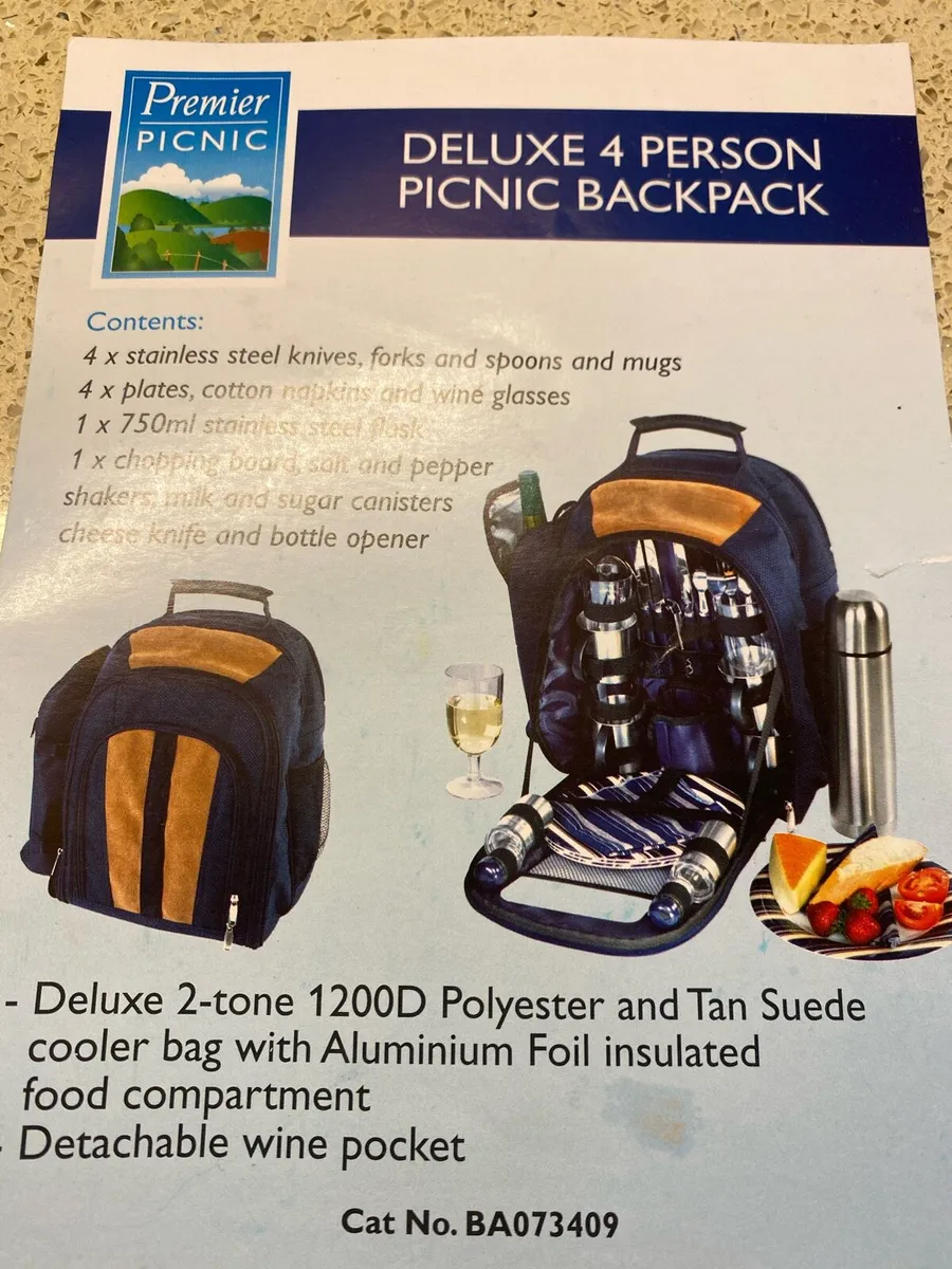 Deluxe picnic bag